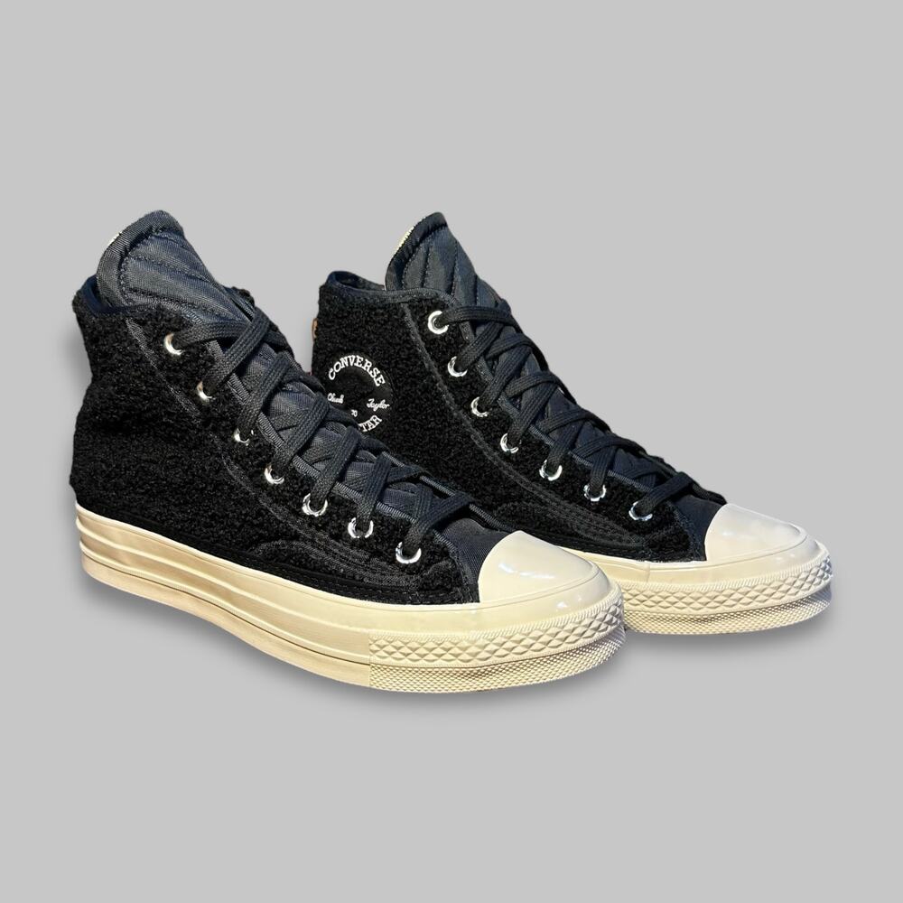 Converse Chuck 70 High Top Sherpa Black Men’s Size 6 / Women’s 8